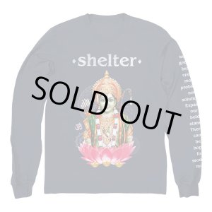 画像: SHELTER / Message navy (long sleeve shirt) End hits