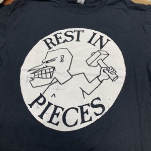 画像:   REST IN PIECES / Hammer black (t-shirt)    