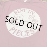 画像:   REST IN PIECES / Hammer burgundy (t-shirt)   