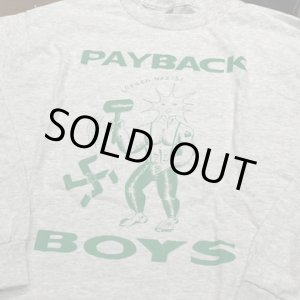 画像: PAYBACK BOYS / Gegen nazis ash gray (long sleeve shirts) WDsounds 