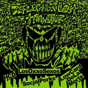 画像: HARDCOREDUDE, LOS OXXO SEXOS, LOW CARD de la morte, SOCIAL PORKS / 4 way split -Deflection lost transfer- (cd) Hardcore kitchen 