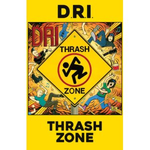 画像:  D.R.I. / Thrash zone (tape) Radiation 