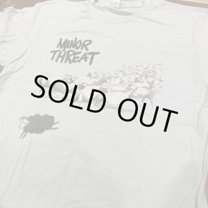 画像:   MINOR THREAT / Out of step silver grey (t-shirt) 