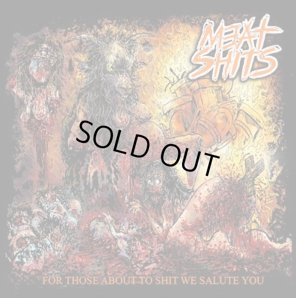 画像1: MEAT SHITS / For those about to shit we salute you (cd) Meat 5000