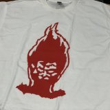 画像:   DAG NASTY / Flaming head white  (t-shirt) 