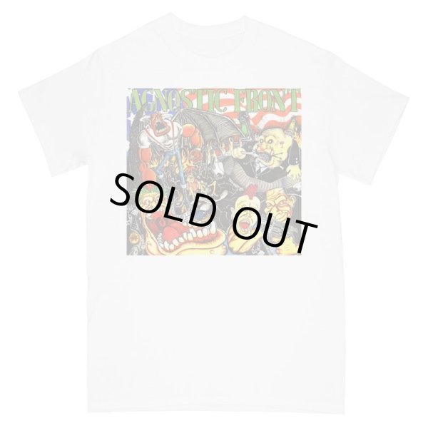 画像1: AGNOSTIC FRONT / Cause for alarm white (t-shirt)  