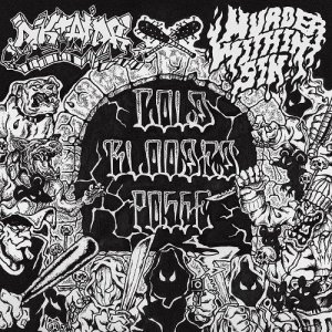 画像: DIKTATOR, MURDER WITHIN SIN / split -Cold blooded posse- (cd) Brown/Bdm 