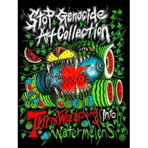 画像: TURN WEAPONS INTO WATERMELONS -Stop genocide art collection- (book) Blood sucker 