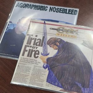 画像: ■予約商品■ AGORAPHOBIC NOSEBLEED, CROM / Split (7ep) Rsr  