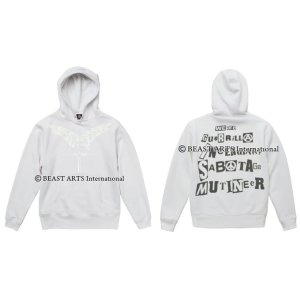 画像: ■予約商品■ G.I.S.M. / Guerrilla incendiary white (hoodie)