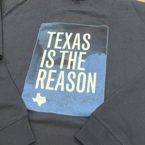 画像: TEXAS IS THE REASON / Logo -navy- (crew sweatshirt) Revelation   