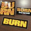 画像2: BURN / Logo (sticker + badge) 