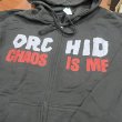 画像2: ORCHID / Chaos is me (zip up hoodie)  