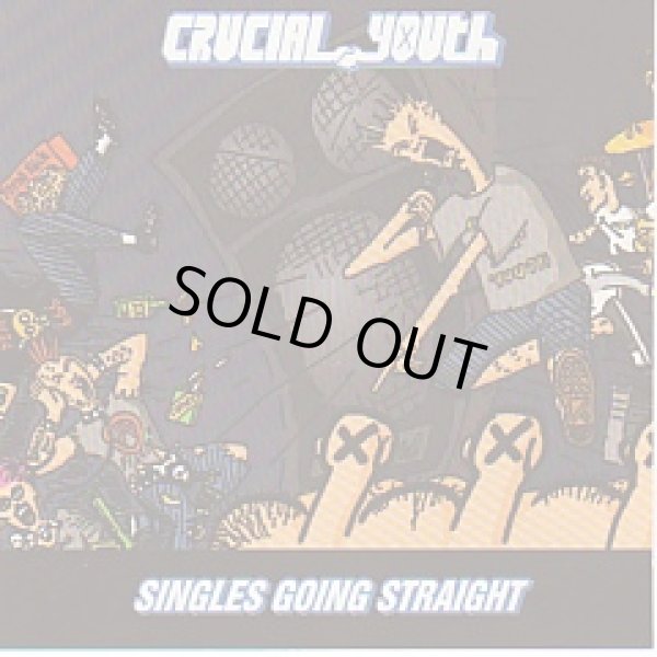 画像1: CRUCIAL YOUTH / Singles Going Straight (cd) New Red Archives