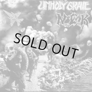 画像: UNHOLY GRAVE, N.E.K. / split (7ep) DEPSESSION