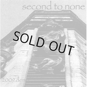 画像: SECOND TO NONE / 2009 demo (cdr) self 