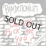 画像: PANDEMONIUM / who the fuck are you? (7ep) Noise and distortion