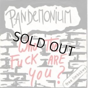 画像: PANDEMONIUM / who the fuck are you? (7ep) Noise and distortion