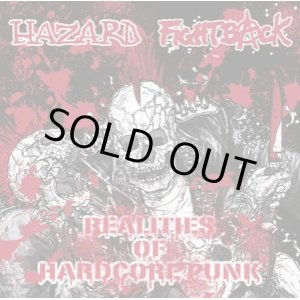 画像: HAZARD, FIGHTBACK / split -Realities of hardcore punk- (cd) Blood sucker 