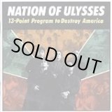 画像: NATION OF ULYSSES / 13 Point Plan To Destroy America (cd) Dischord 