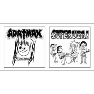 画像: ADA+MAX, SUPER USA! / split (5ep) Nodevans Records