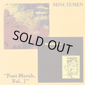 画像: MINUTEMEN / Post-Mersh Vol. 1 (cd) SST