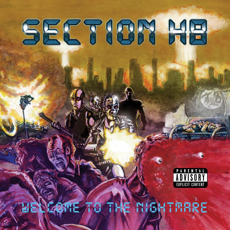 画像1: SECTION H8 / Welcome to the nightmare (Lp) Flatspot   