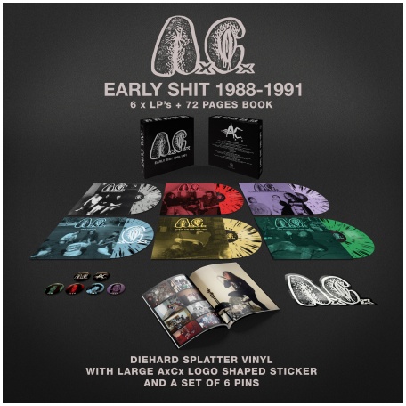 AxCx ANAL CUNT / Early shit 1988-1991 (6Lp+book box set) F.o.a.d - record  shop DIGDIG