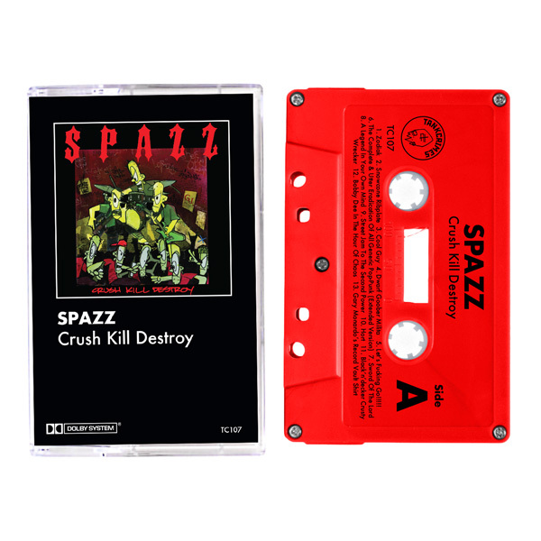 画像1: SPAZZ / Crush kill destroy (tape) Tankcrimes