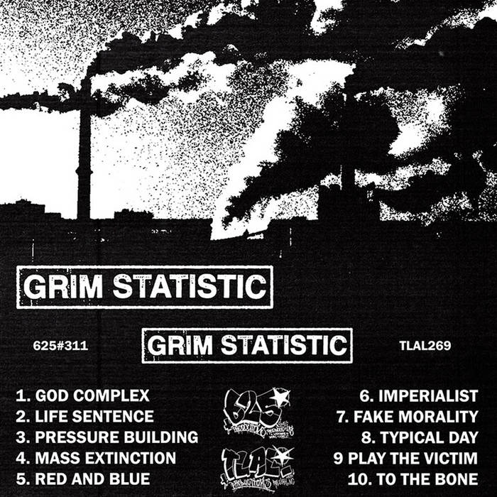 画像1: GRIM STATISTIC / Demo (tape) 625 Thrashcore/To live a lie  