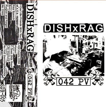 画像1:    DISHRAG / 042pv (tape) Snake dog 