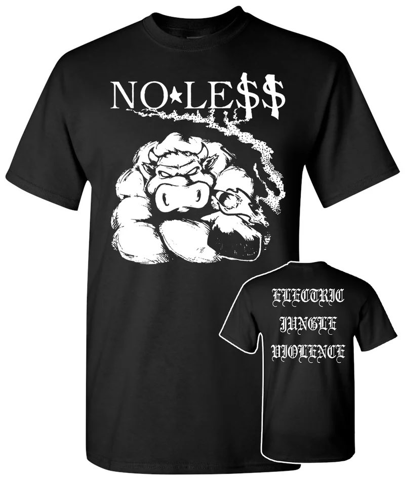 画像1: NO LE$$ / Electric jungle violence (t-shirt) 