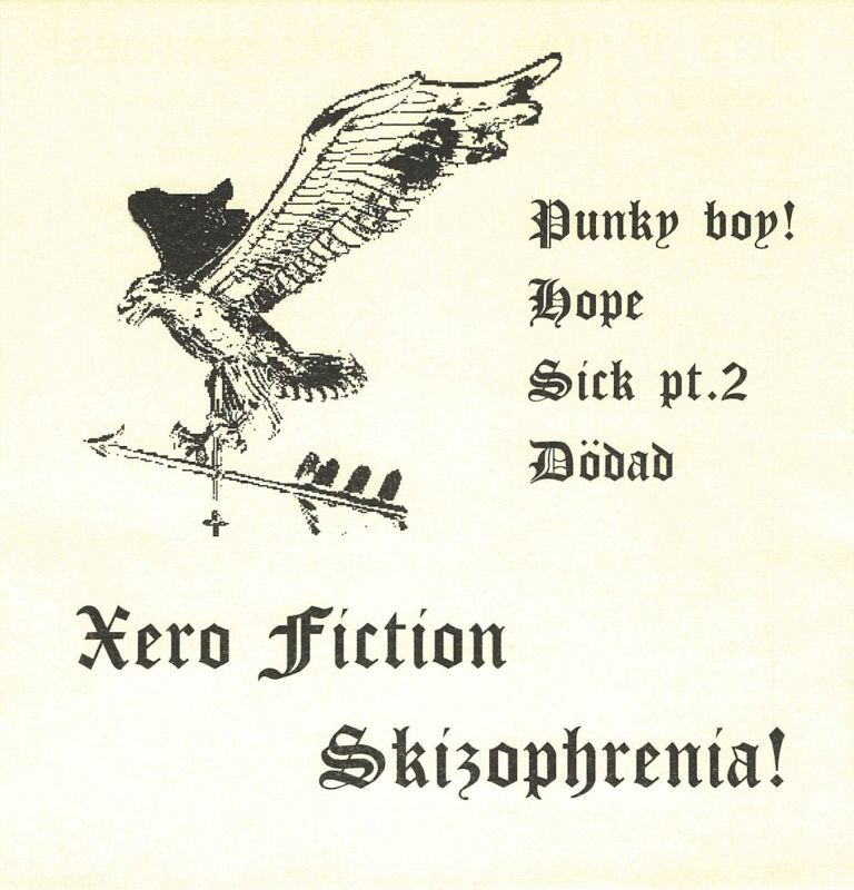 画像1: XERO FICTION, SKIZOPHRENIA! / Split (7ep) Xero xero