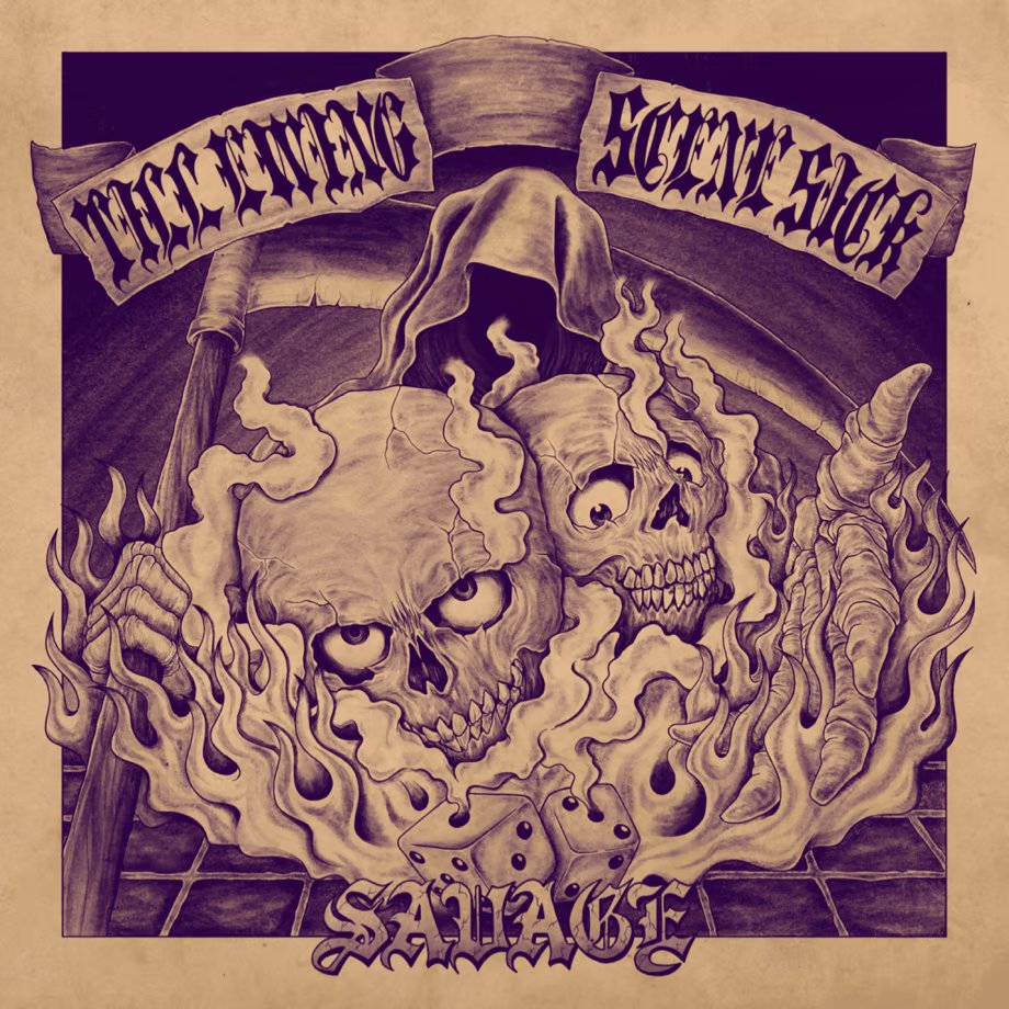 画像1: TILL EWING, SCENE SICK / Split -Savage- (cd)  