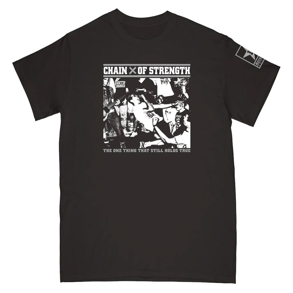 画像1: CHAIN OF STRENGTH / The one thing that still holds true black (t-shirt) Revlation   