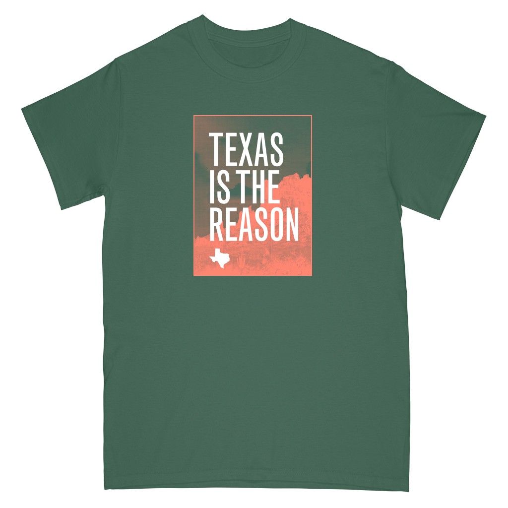 画像1: ■予約商品■ TEXAS IS THE REASON / Logo -forest green- (t-shirt) Revelation    