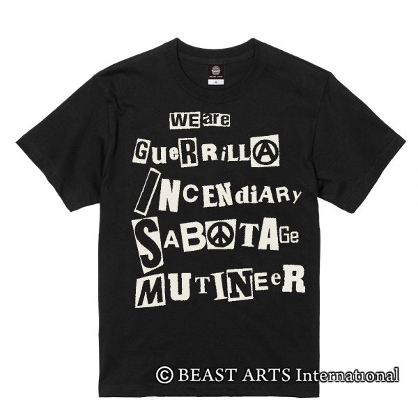 画像2:   ■予約商品■ G.I.S.M. / Guerrilla incendiary black (t-shirt)