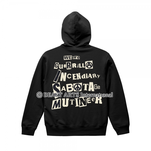 画像2: ■予約商品■ G.I.S.M. / Guerrilla incendiary black (hoodie) 