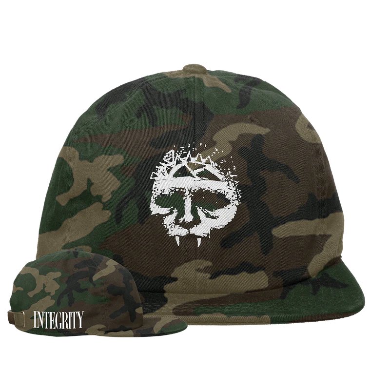 画像1:   ■予約商品■ INTEGRITY / Skull green camo (dad hat)