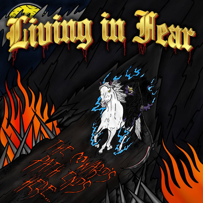 画像1: LIVING IN FEAR / The coward's path ends here... (Lp) Personal best