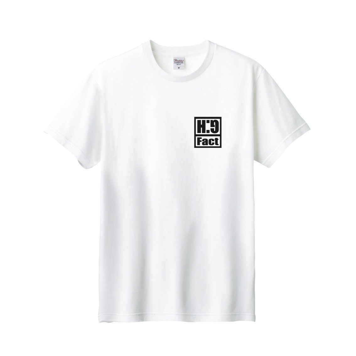 画像1: HG Fact / Logo white (t-shirt) Break the records 