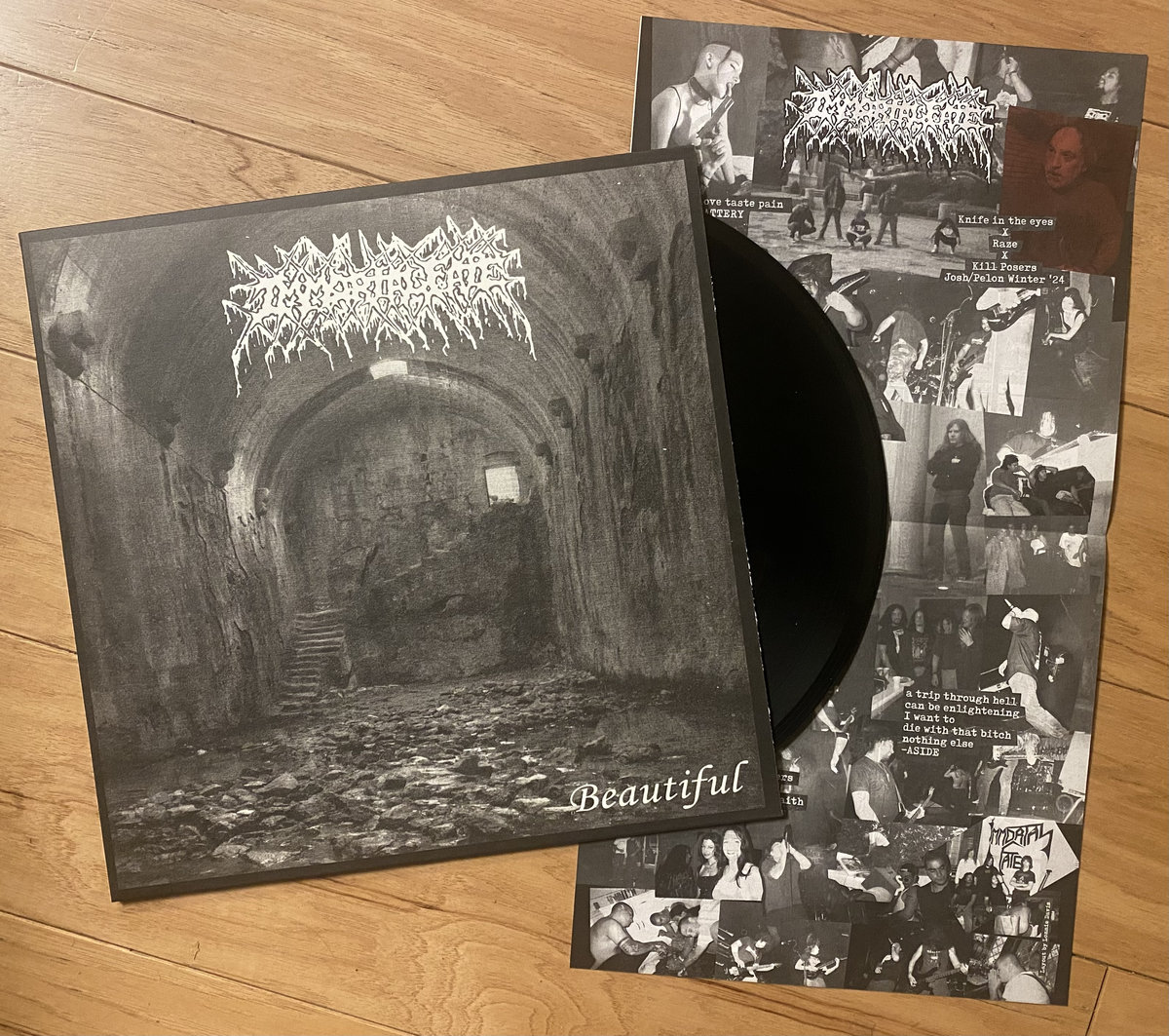 画像2: ■予約商品■ IMMORTAL FATE / Beautiful (Lp) 625 thrashcore/Rescued from life/Nuclear ass 