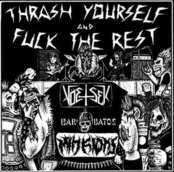 画像1: V.A / THRASH YOURSELF AND FUCK THE REST (Lp) Break the chain 